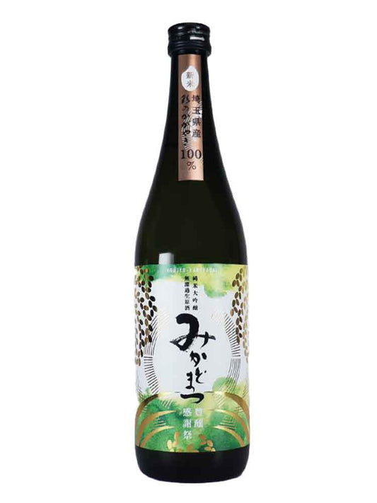 MIKADOMATSU Pray for Harvest JUNMAIDAIGINJO NAMA GENSHU 720ml