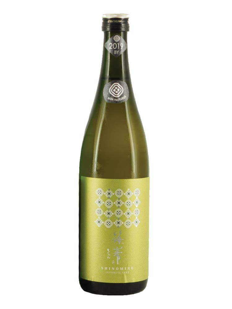 SHINOMINE VERT KAMENOO 70 JUNMAI WHITE KOJI NAMA GENSHU