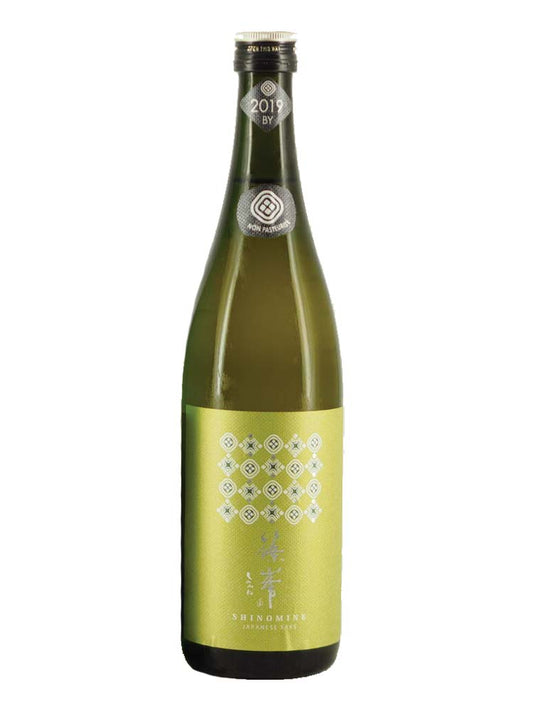 SHINOMINE VERT KAMENOO 70 JUNMAI WHITE KOJI NAMA GENSHU