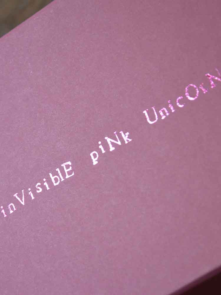 INVISIBLE PINK UNICORN 2014｜Drawing for Purchase