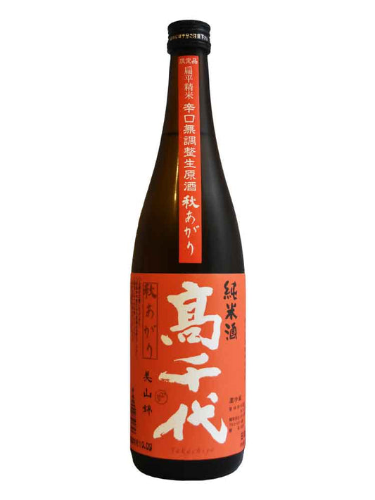 TAKACHIYO JUNMAI +19 AUTUMN LIMITED SUPER DRY MUROKA NAMA GENSHU