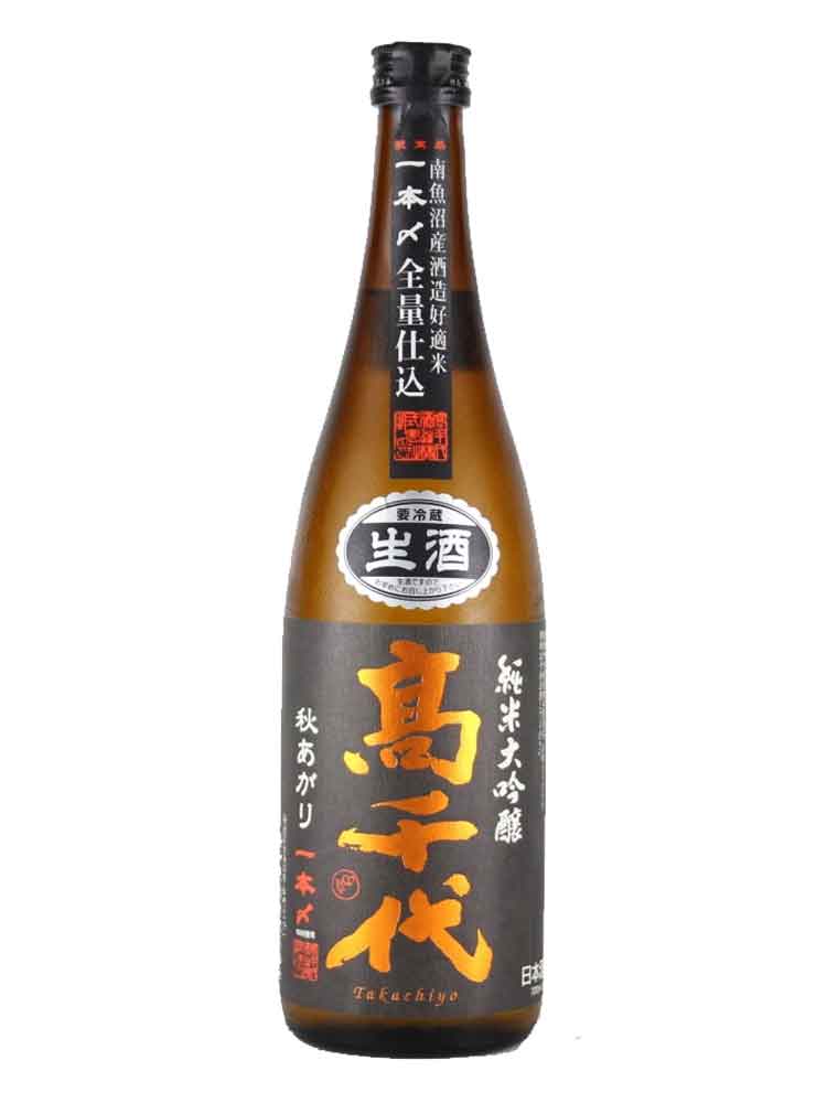 TAKACHIYO JUNMAIDAIGINJO IPPONJIME AUTUMN LIMITED NAMA GENSHU