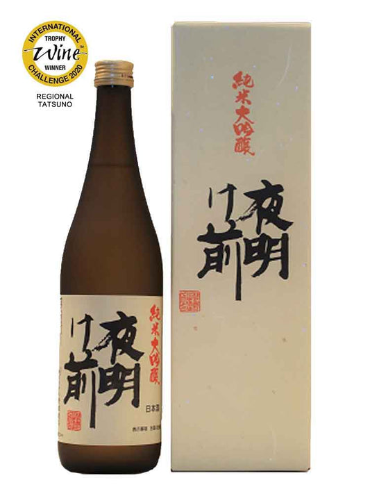 YOAKEMAE JUNMAIDAIGINJO IWC SAKE 2020 Tatsuno Trophy